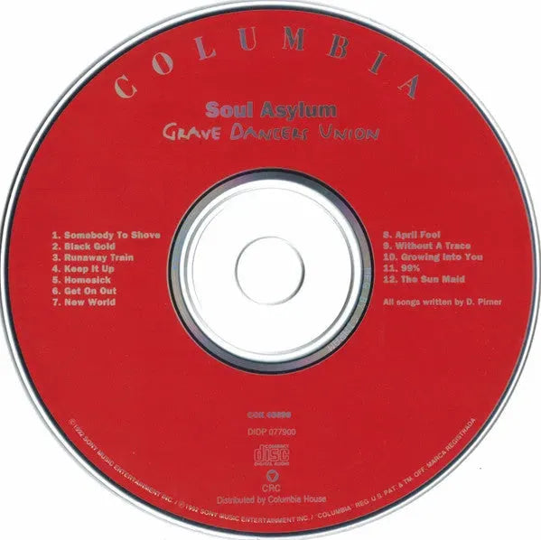 Soul Asylum (2) : Grave Dancers Union (CD, Album, Club, RE)