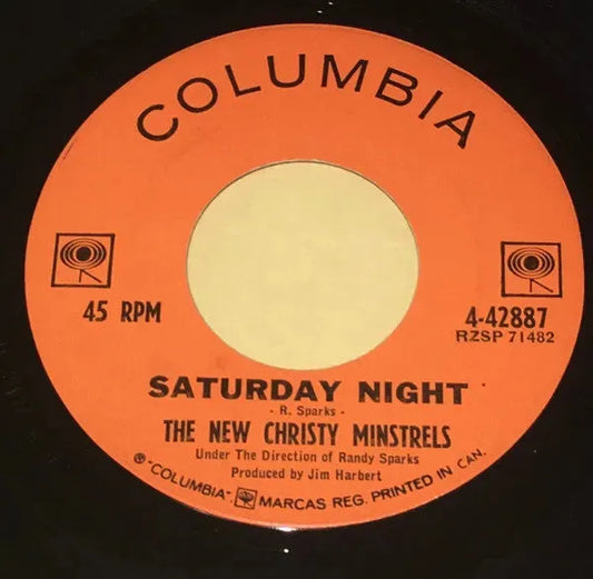 The New Christy Minstrels : Saturday Night (7", Single)