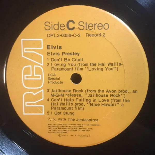 Elvis Presley : Elvis (2xLP, Comp)