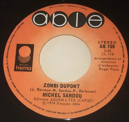 Michel Sardou : Les Vieux Mariés (7", Single)