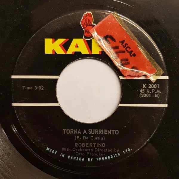 Robertino Loretti : Mama / Torna A Surriento (7", Single)