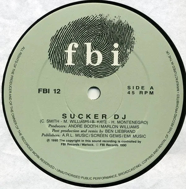 Dimples D : Sucker DJ (12", Single)