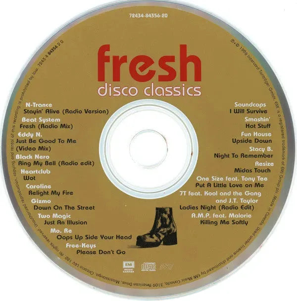 Various : Fresh Disco Classics (CD, Comp)