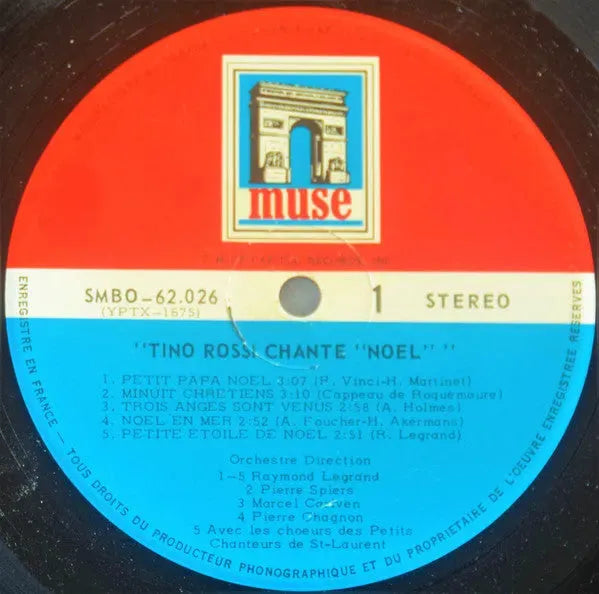 Tino Rossi : Chante Noël (2xLP, Album, Gat)