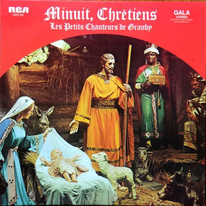 Les Petits Chanteurs De Granby : Minuit, Chretiens (LP, Album, RE)