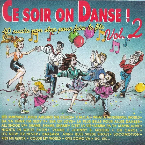 Various : Ce Soir On Danse Vol. 2 (CD, Comp, P/Mixed)