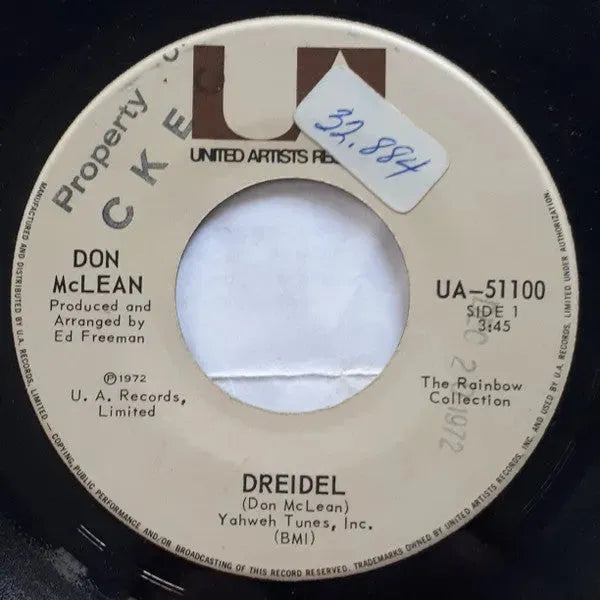 Don McLean : Dreidel (7")