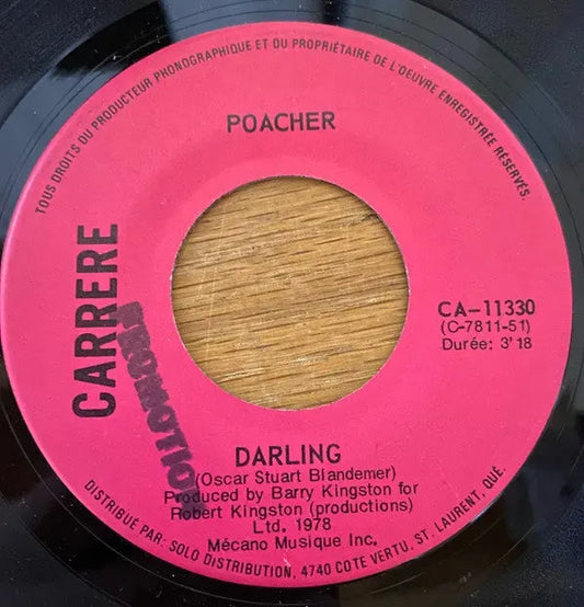 Poacher : Darling (7", Single)