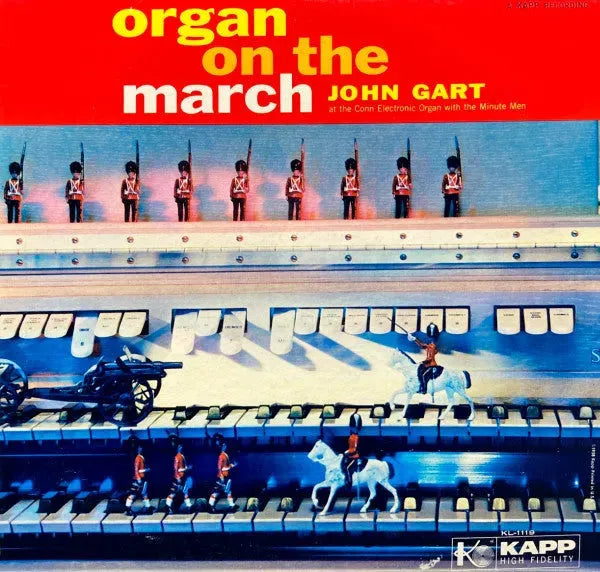 John Gart : Organ On The March (LP, Album)