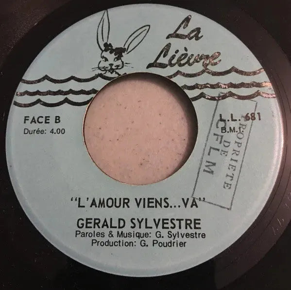 Gérald Sylvestre (2) : L'Histoire Du Québec / L'Amour Viens... Va (7", Single)