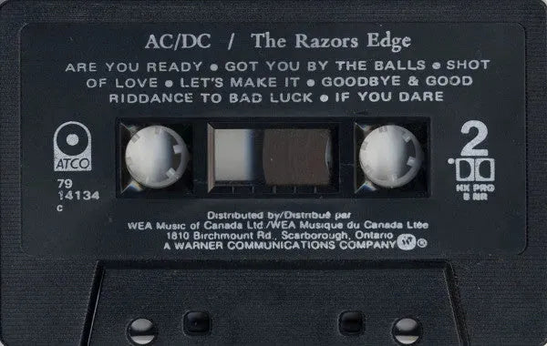 AC/DC : The Razors Edge (Cass, Album, Dol)