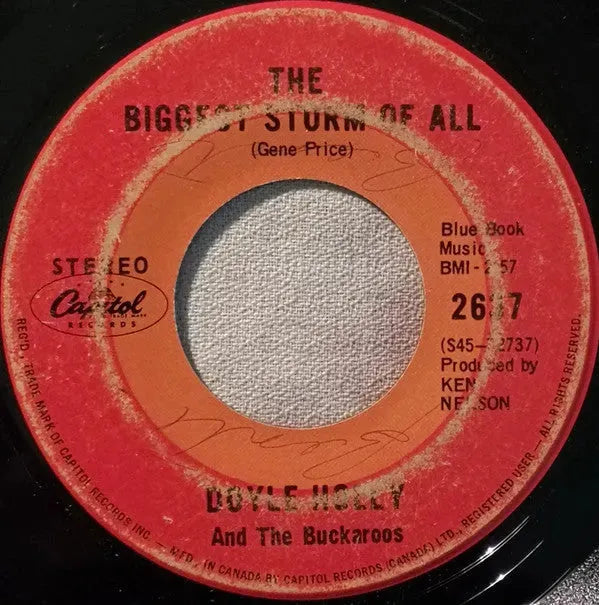 Doyle Holly And The Buckaroos : I'm A Natural Loser / The Biggest Storm Of All (7", Single)