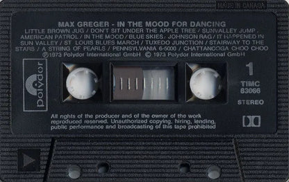 Max Greger Und Sein Orchester : In The Mood For Dancing (Cass, Album, RE, Dol)