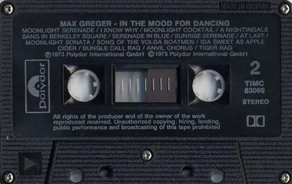 Max Greger Und Sein Orchester : In The Mood For Dancing (Cass, Album, RE, Dol)