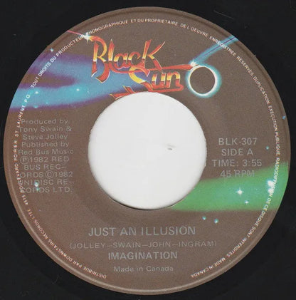 Imagination : Just An Illusion (7", Single)