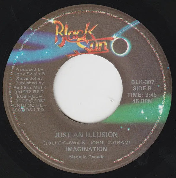 Imagination : Just An Illusion (7", Single)