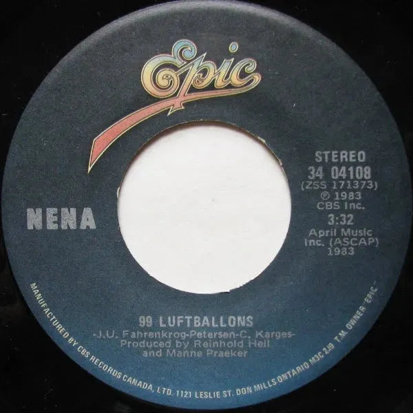 Nena : 99 Red Balloons (7")