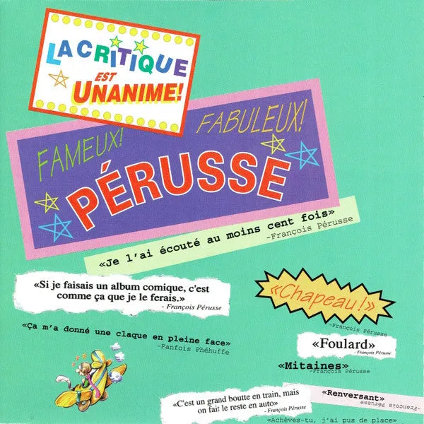 François Pérusse : L'Album Du Peuple Tome 3 (CD, Album)