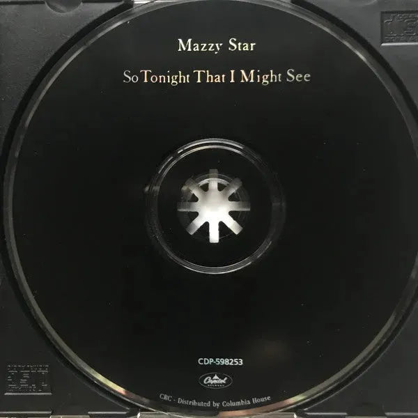 Mazzy Star : So Tonight That I Might See (CD, Album, Club)