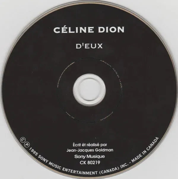 Céline Dion : D'Eux (CD, Album)