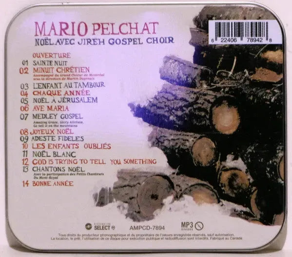 Mario Pelchat, Jireh Gospel Choir : Noël Avec Jireh Gospel Choir (CD, Album, Met)