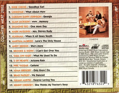 Various : Country Heat 2002 (CD, Comp)