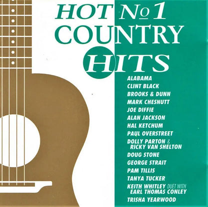 Various : Hot No 1 Country Hits (CD, Comp, Club)