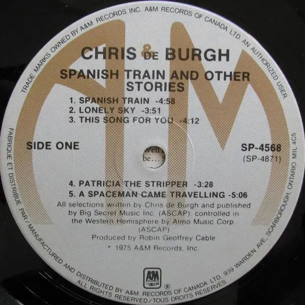 Chris de Burgh : Spanish Train And Other Stories (LP, Album)