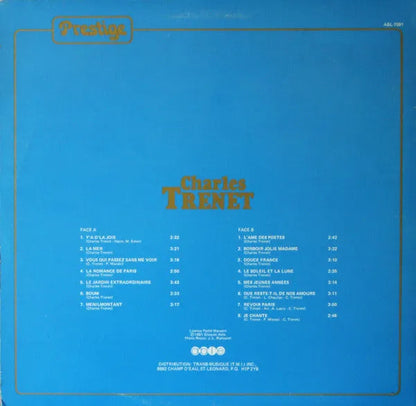 Charles Trenet : Charles Trenet (LP, Comp)