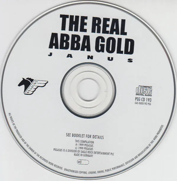 The Real Abba Gold : Janus (CD, Album)