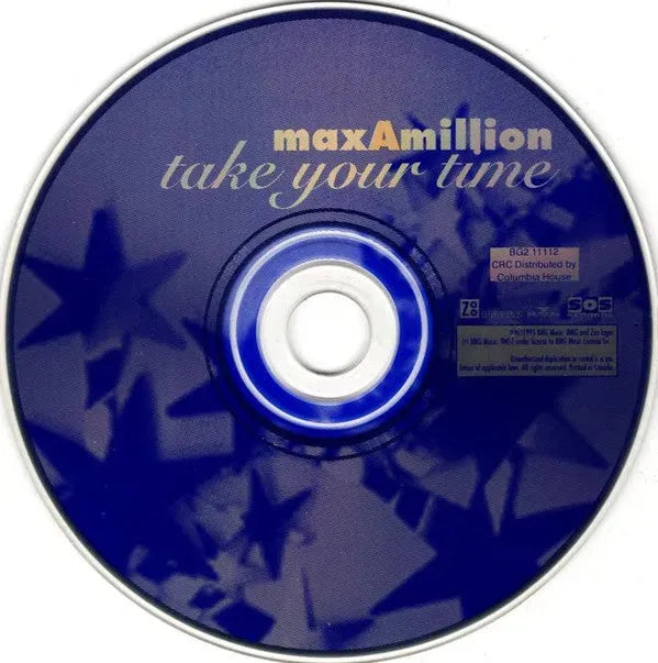 Max-A-Million : Take Your Time (CD, Album, Club)