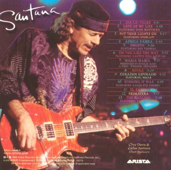 Santana : Supernatural (CD, Album)