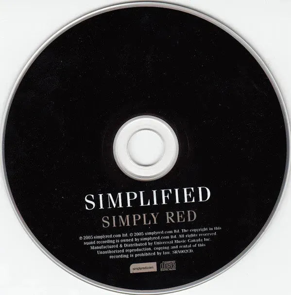 Simply Red : Simplified (CD, Album)