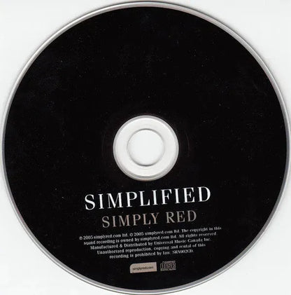 Simply Red : Simplified (CD, Album)