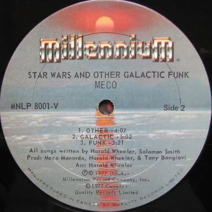 Meco Monardo : Star Wars And Other Galactic Funk (LP, Album)