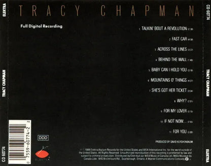 Tracy Chapman : Tracy Chapman (CD, Album, SRC)