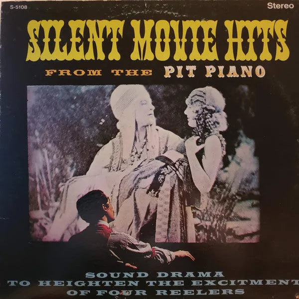 Various : Silent Movie Hits from The Pit Piano (LP, Album)