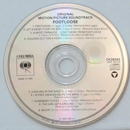 Various : Footloose (Original Soundtrack Of The Paramount Motion Picture) (CD, Album, RE)