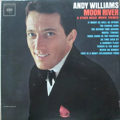 Andy Williams : Moon River And Other Great Movie Themes (LP, Album, Mono)