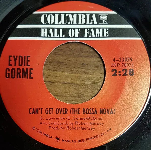 Eydie Gormé : Blame It On The Bossa Nova / Can't Get Over (The Bossa Nova) (7", Single, RE)