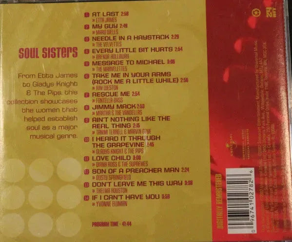 Various : Soul Sisters (CD, Comp)