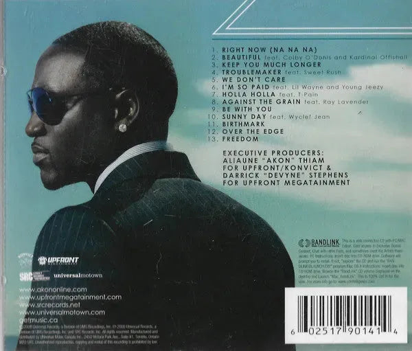 Akon : Freedom (CD, Album)