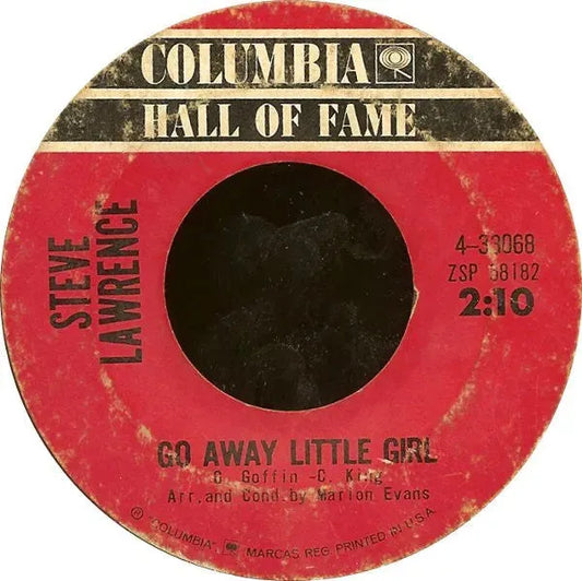 Steve Lawrence (2) : Go Away Little Girl / More (7", Single, RE)