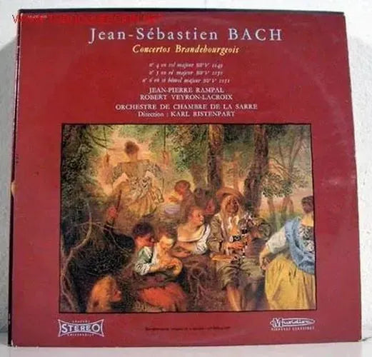 Johann Sebastian Bach, Jean-Pierre Rampal, Robert Veyron-Lacroix, Kammerorchester Des Saarländischen Rundfunks, Saarbrücken , Direction: Karl Ristenpart : Concertos Brandebourgeois Nºs 4, 5, 6 (LP)