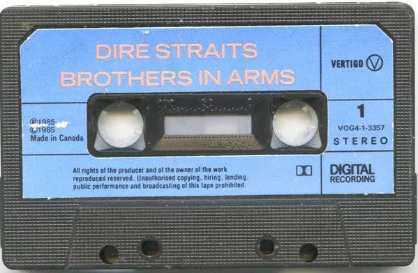 Dire Straits : Brothers In Arms (Cass, Album)