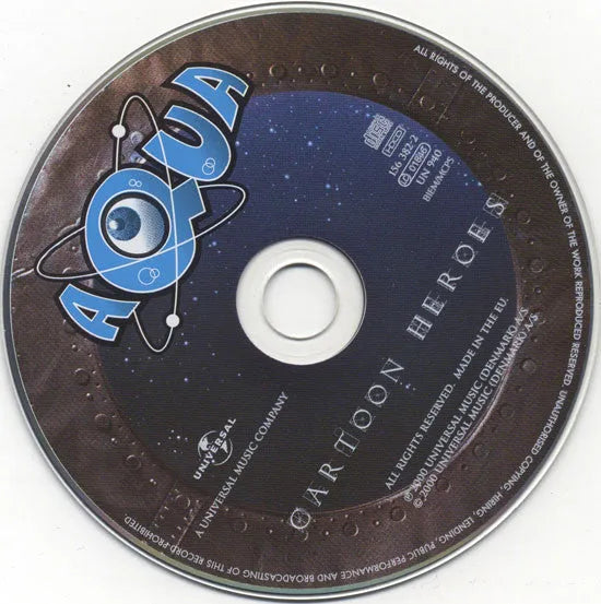 Aqua : Cartoon Heroes (HDCD, Maxi)