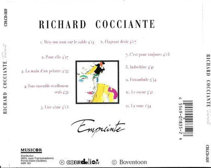 Riccardo Cocciante : Empreinte (CD, Album)