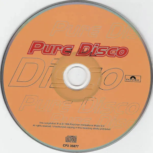 Various : Pure Disco (CD, Comp, Club)