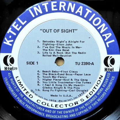 Various : Out Of Sight (Original Stars 20 Original Hits) (LP, Comp)