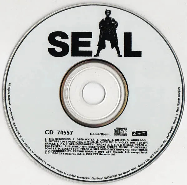 Seal : Seal (CD, Album, Pre)